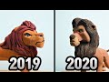 2020 Mufasa VS 2019 Mufasa  [Lion king]