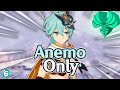 Who needs Pyro in Dragonspine when you have an emo? (Anemo Only)