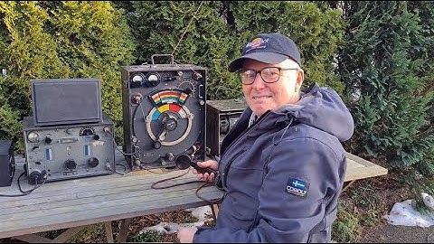 Torn.E.b restoration and testing. German WW2 radio.