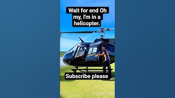 Today I made a video with AI and flew in a helicopter Isn