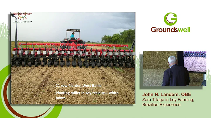 Zero Tillage in Ley Farming - Brazilian Experience...