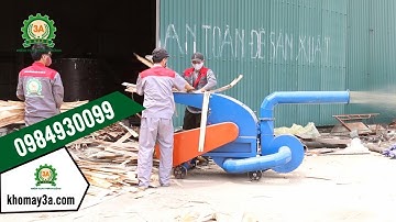 Máy băm ván bóc 3A37Kw đạt năng suất lên tới 1,5 tấn/giờ