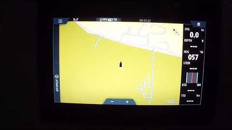Simrad Go9 Autopilot software update - Tutorial on the "Turns" function