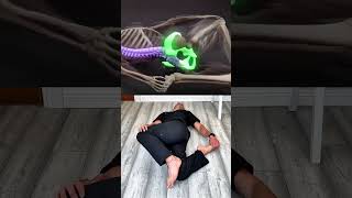 Back pain relief 💥 Want more? #physicaltherapy #backpain #lowerbackpain #sciatica #wellness #shorts