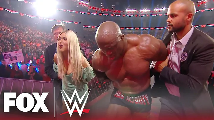 Bobby Lashley, Lana get arrested after Rusev's sneak attack | MONDAY NIGHT RAW
