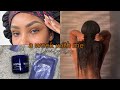 Vlog: My natural hair, Skin care routine, & home decor! | AALIYAHJAY