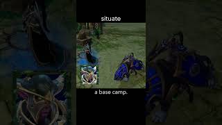 situate — WarCraft 3 dialogue scene