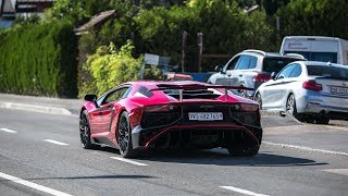 Lamborghini Aventador LP750-4 SuperVeloce w/ Factory Race Exhaust - LOUD Revs & Accelerations ! Lamborghini Aventador Race Exhaust