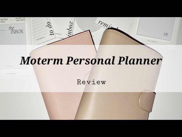 Moterm Planner Review – BrookeEvahPrints