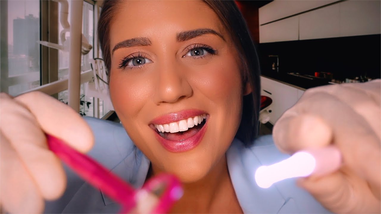 ASMR Dentist Roleplay | Fast Dental Exam & Teeth Cleaning