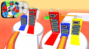 Battery Run 3D ​- All Levels Gameplay Android,ios (Levels 191-192)