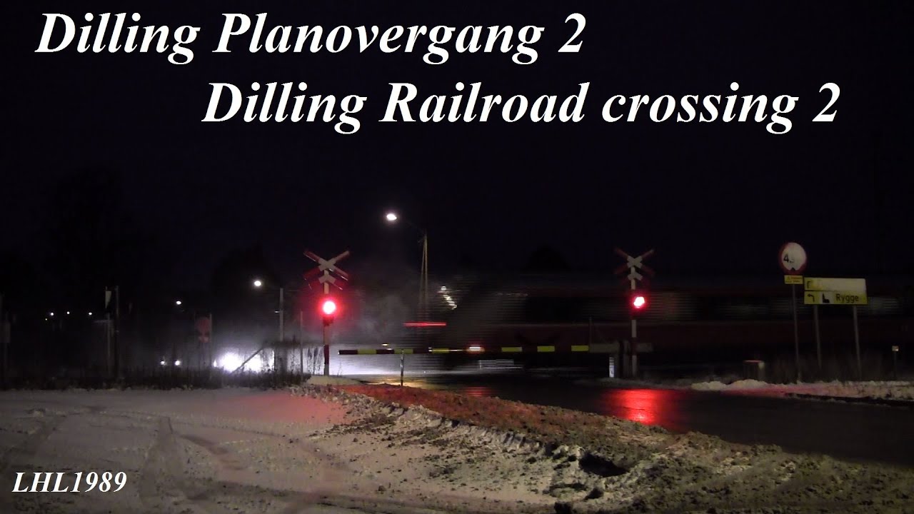 Dilling Planovergang 2 / Dilling Railroad crossing 2