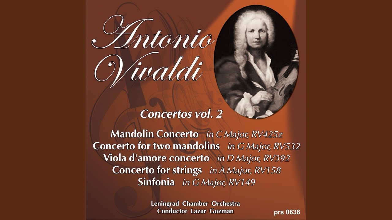 Sleduj Concerto for Strings in A Major, RV158: III. Allegro na YouTube
