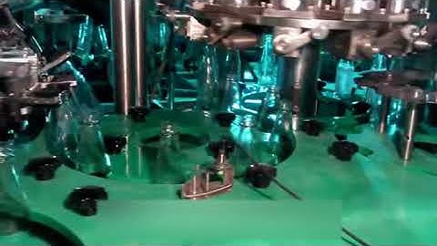 Glass bottle 3 in 1 monoblock filling machine for beer/sparkling liquor production line