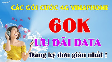 Các Gói Cước 4G Vinaphone 60K. ĐĂNG KÝ ĐƠN GIẢN NHẤT