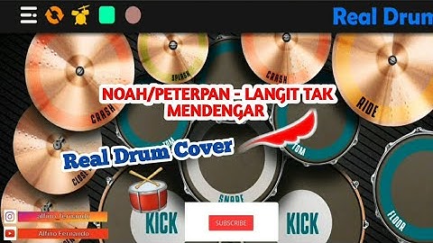 Noah/Peterpan - Langit Tak Mendengar (Real Drum Cover)