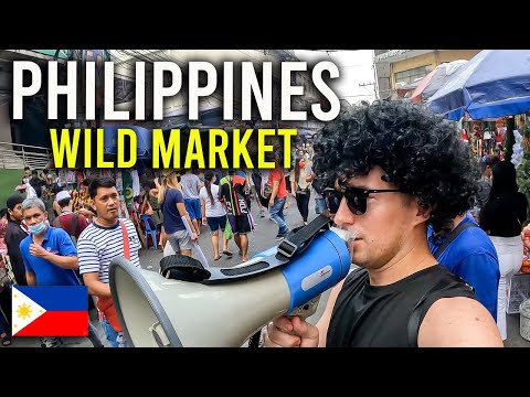 Incredible Filipino energy inside Divisoria market Manila 🇵🇭