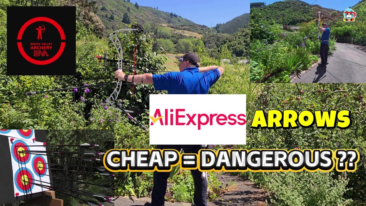 Можно ли доверять дешевым стрелам с AliExpress? Реальный тест стрельбы.