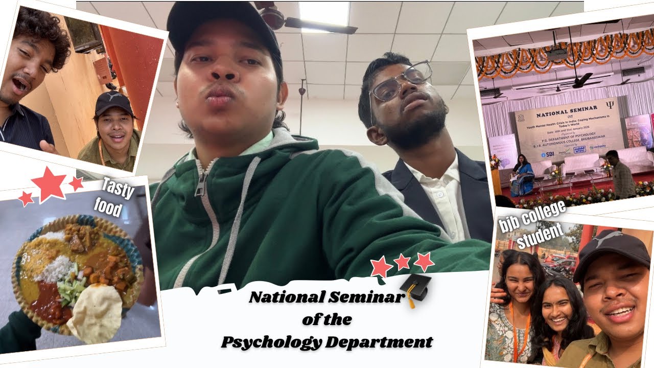 Life of a BJB College Student: National Seminar Edition🙏🏻🎓✨