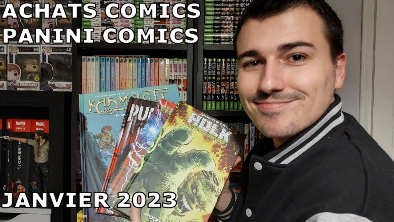 Mes achats comics Janvier 2023 Panini Comics et le tome 10 de Kaamelott