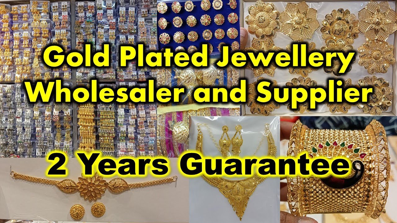 Gold plated jewellery and bangles wholesale market in Kolkata Imitation