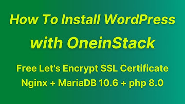How To Install WordPress with OneinStack (LEMP, Enable Redis Object Cache)