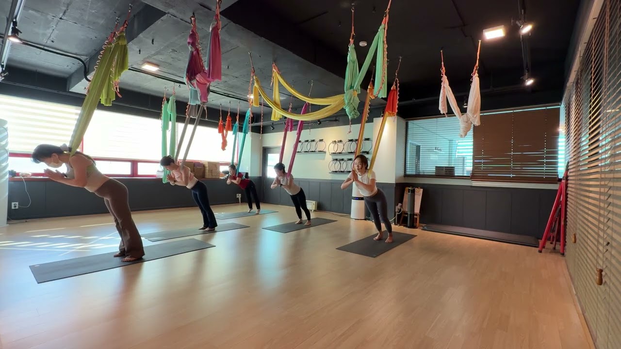 플라잉 요가 60분 수업