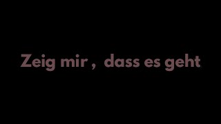 Luca Hänni - Zeig mir, dass es geht (Official Lyric Video)