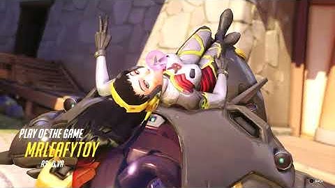 Overwatch - D.Va SEXTUPLE KILL!