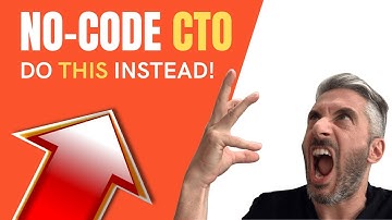 No Code CTO?  Do This Instead!