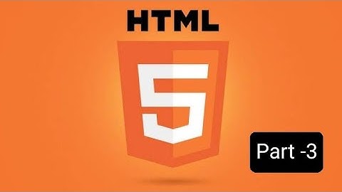 HTML5 tutorial for beginners part-3 #programming #coding