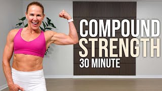 30 MIN Full Body Compound Workout | Dumbbell Strength for Women 40+
This 30-minute full body compound workout is built for women 40+ who want to train smarter, not longer. Using compound movements โ exercises that work multiple muscle groups at once โ youll maximize every single minute and walk away feeling genuinely strong.
All you need is a variety of dumbbells and a mat. No gym. No fluff. Just real results.
Heres what were working through:
๐น 4 blocks of compound strength โ 3 moves each, 2 rounds
๐น 40 seconds on / 15 seconds rest format
๐น Low sumo squats, lunge + hammer curl combos, chest fly + core, weighted bridges, dumbbell swings with press, lateral + rear lunges, rear delt fly combo, heel-elevated squats, and a plank finisher
๐น Cooldown included
Compound training is one of the most powerful tools for women in their 40s and 50s โ it supports muscle retention, metabolism, bone density, and hormonal health all in one session. This is the kind of workout you can put on repeat throughout your week.
๐ช Ready to go further? Try my fitness app FREE for 7 days โ guided programs, exclusive workouts, and progress tracking designed for women like you:
๐ https://my.playbookapp.io/michelle-briehler
๐
Want a weekly workout plan? Sign up for my newsletter and get a FREE workout calendar:
๐ https://www.michellebriehler.com/#/
๐ฏ Become a YouTube Member for access to even more workouts:
๐ https://www.youtube.com/c/MichelleBriehler/join
๐ฒ FIND ME HERE:
๐ Subscribe: @MichelleBriehler
๐ธ Instagram: https://www.instagram.com/michellebriehler/
๐ Facebook: https://www.facebook.com/MichelleBriehler.FIT
๐ต TikTok: https://www.tiktok.com/@michellebriehler
๐ Amazon Storefront (gear I love): https://www.amazon.com/shop/michellebriehler?ref cm_sw_r_cp_ud_aipsfshop_aipsfmichellebriehler_75YS49N9GH6A93ZWQW3T
Chapters:
0:00 Welcome + What to Expect
0:18 Warm-Up: Squats
0:51 Warm-Up: Wide Squat + Twist
1:23 Warm-Up: Reverse Lunge + Reach
1:52 Warm-Up: Throw Down + Reach Up
2:26 Low Sumo Squat (Round 1)
3:33 Lunge + Hammer Curl Left (Round 1)
4:46 Lunge + Hammer Curl Right (Round 1)
5:45 Low Sumo Squat (Round 2)
6:39 Lunge + Hammer Curl (Round 2)
8:37 Chest Fly + Knee Tuck (Round 1)
9:40 Weighted Bridge + Leg Lift (Round 1)
10:43 Plank Walk + Beast (Round 1)
11:37 Chest Fly + Knee Tuck (Round 2)
12:42 Weighted Bridge + Leg Lift (Round 2)
13:35 Plank Walk + Beast (Round 2)
14:37 Dumbbell Swing + Press (Round 1)
15:39 Lateral Lunge + Rear Lunge Right (Round 1)
16:39 Lateral Lunge + Rear Lunge Left (Round 1)
17:38 Dumbbell Swing + Press (Round 2)
18:34 Lateral Lunge + Rear Lunge Right (Round 2)
19:41 Lateral Lunge + Rear Lunge Left (Round 2)
20:32 Rear Delt Fly + Wide Row (Round 1)
21:32 Plank Runner Lunges (Round 1)
22:38 Heel-Elevated Squat (Round 1)
23:26 Rear Delt Fly + Wide Row (Round 2)
24:38 Plank Runner Lunges (Round 2)
25:37 Heel-Elevated Squat (Round 2)
26:40 Finisher: Plank Lunge + Knee Drive
28:20 Cool Down + Stretch
30:06 Closing
DISCLAIMER: Always consult your physician before beginning any new exercise program. Content on this channel is for informational purposes only. All workouts are performed at your own risk. Michelle Briehler is not liable for any injury sustained while following along.
AFFILIATE NOTICE: Some links above may be affiliate links. If you purchase through them, I may earn a small commission at no extra cost to you. Thank you for supporting this channel! ๐งก 30 MIN Full Body Compound Workout | Dumbbell Strength for Women 40+