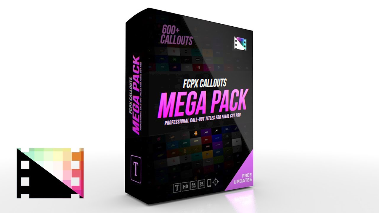 FCPX Callouts Mega Pack-Massive Collection of Callout Titles for Final Cut Pro-Pixel Film Studios