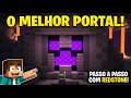 PARE DE FAZER PORTAIS ASSIM! 🚫 Faça um Portal de CREEPER no Minecraft!