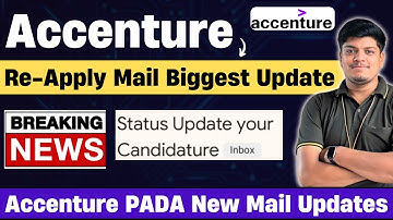 🔥Accenture Re-Apply, Status Mail Biggest Update| Waiting for Interview Result, Mail | Cooling Period