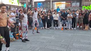 : NYC Times Square Dance Troupe, amazing dancers