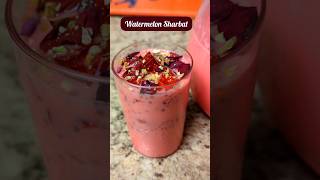 Add Watermelon in Rose Milk? zero cookingdessert  shortsfeed shorts food trending recipe vlog