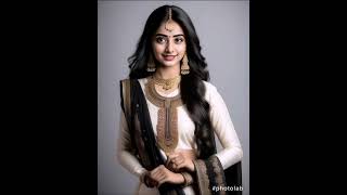 [4K] Ai Art Indian Traditional Dressing Model Lookbook | Ai Art Video