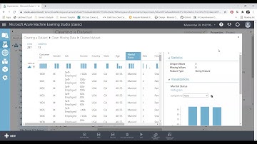 How TO Clean A Data-Set Using Azure ML Studio