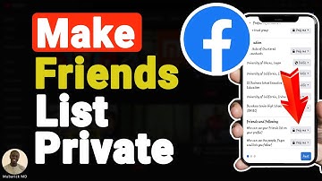 How to Make Friend List Private on Facebook - Full Guide