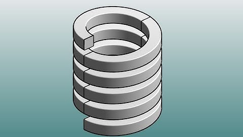Revit Exercise (Day 151) - Parametric Spring Shape Family v2