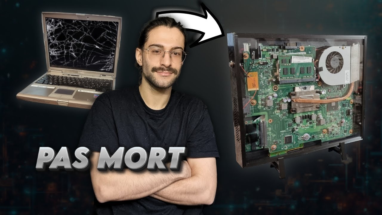 Ce vieux PC portable méritait mieux que la poubelle