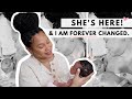 My Unexpected Labor and Delivery Story (with video!) + Name Reveal 👶🏽  | Melody Alisa