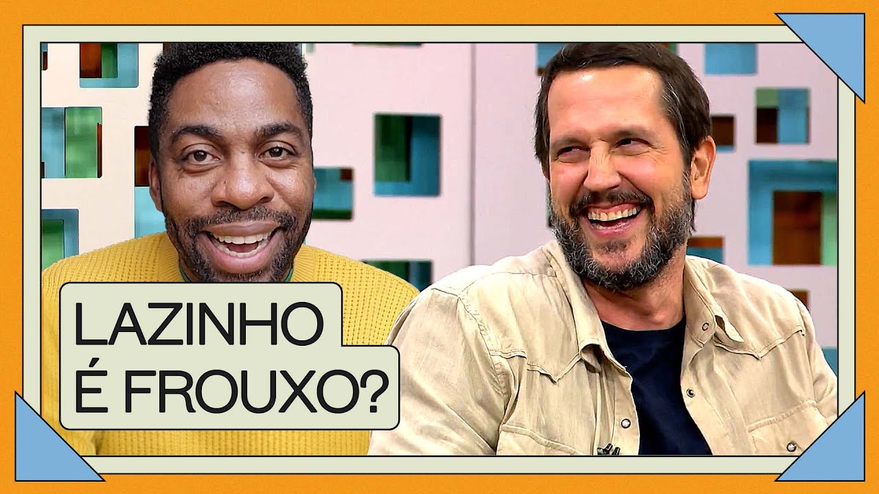 Vladimir Brichta CORREU enquanto Lázaro Ramos APANHAVA 😅 | Papo de Segunda | GNT