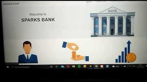 Basic Banking System Website Project for GRIP Internship at The Spark Foundation