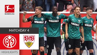 Guirassy Hattrick! | 1. FSV Mainz 05 - VfB Stuttgart 1-3 | Highlights | MD 4 - Bundesliga 2023/24