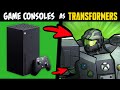 What if VIDEO GAME CONSOLES Were TRANSFORMERS?! (Stories & Speedpaint)