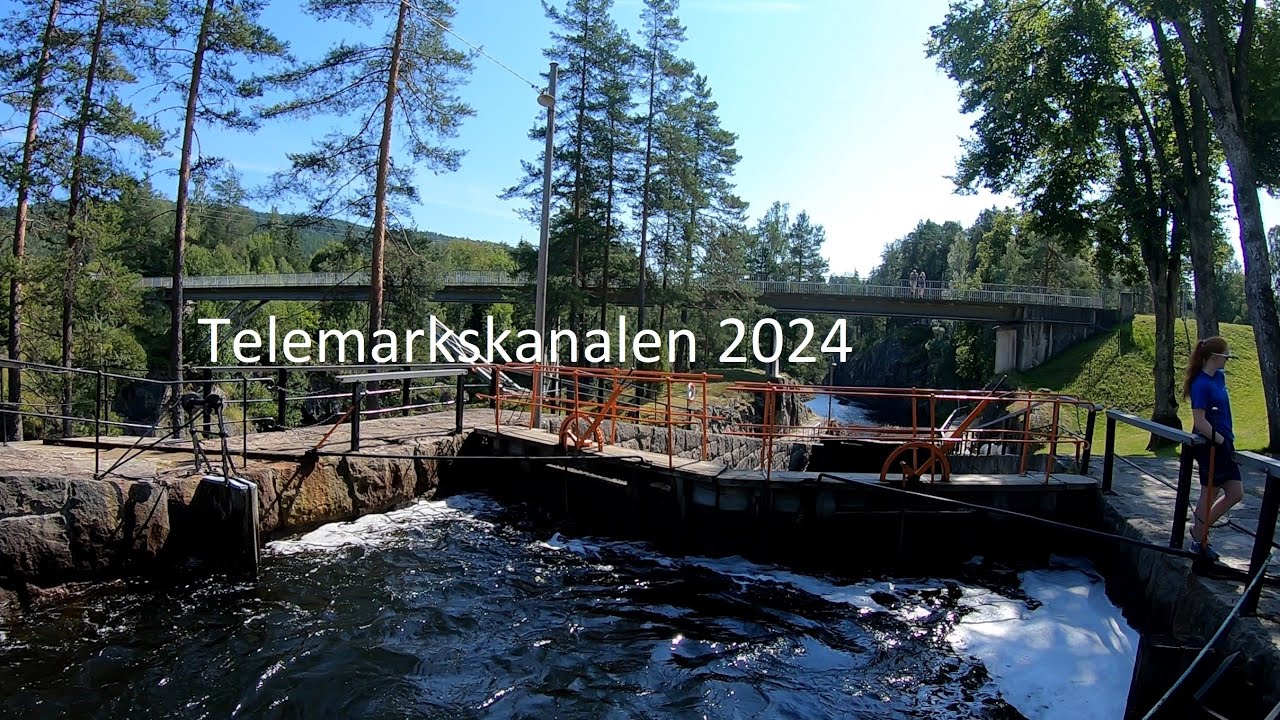 Telemarkskanalen i en Bavaria 32 august 2024