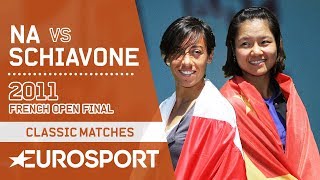 Li Na vs Francesca Schiavone Highlights | French Open 2011 Women's Final | Eurosport