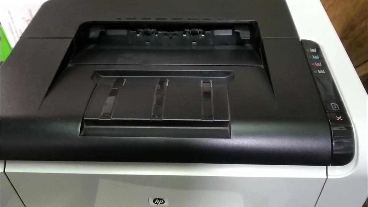 Hp Color Laserjet Pro Cp1025 Farblaserdrucker Test www.youtube.com